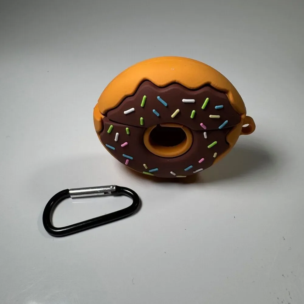 Headphones Gen 1/2 Case Cute Donut Unisex Sweets Dessert Trendy - 3D With Hook